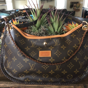 The Peacock -VS Monogram Tote with Monogram Strap