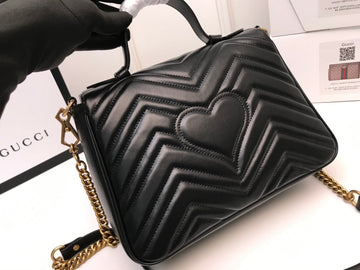 Gucci EC Marmont Small Top Handle Bag