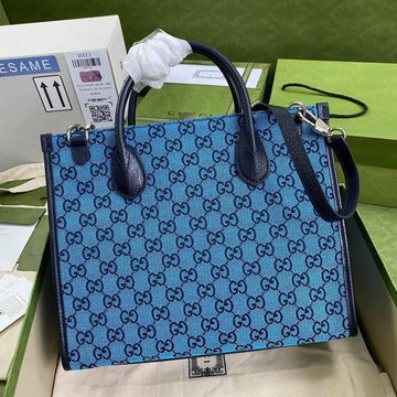 Gucci EC Multicolor Small Tote Bag