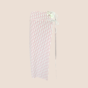 CHRISTIAN DIOR 2004 PINK DIORISSIMO WRAP SKIRT