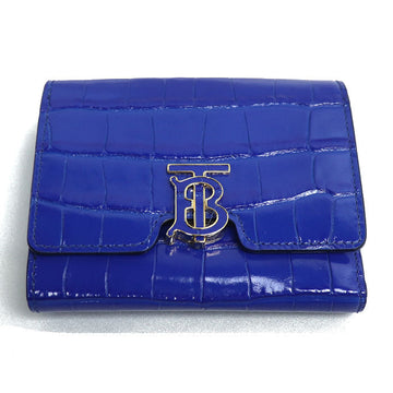 Burberry TB Logo Folding Wallet Blue