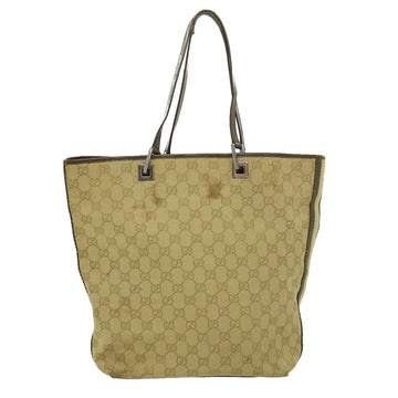 GUCCI EC Canvas Tote Bag Beige  ki2268