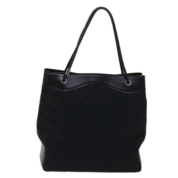 GUCCI EC Canvas Tote Bag Black 109141  ki3210