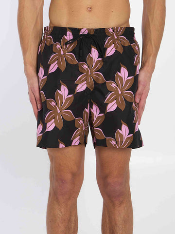 Gucci Men Infinity Print Swimsuit