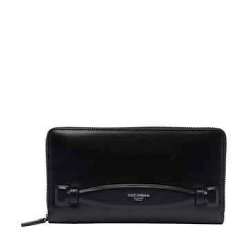 Dolce&Gabbana Men Logo Zip Around Wallet