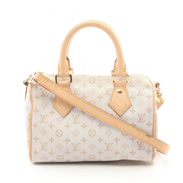 Beige Canvas Louis Vuitton Handbag