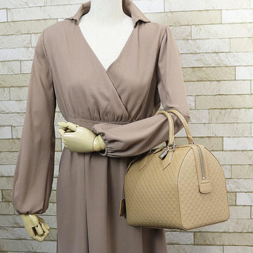 Beige Fabric Louis Vuitton Handbag