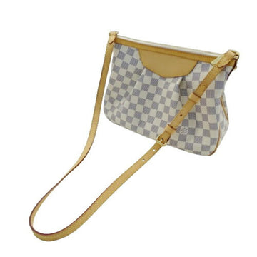 Beige Fabric Louis Vuitton Shoulder Bags