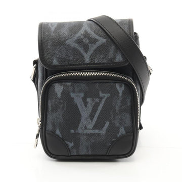 Black Canvas Louis Vuitton Shoulder Bags