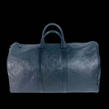 Black Fabric Louis Vuitton Keepall