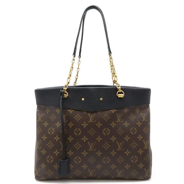 Black Fabric Louis Vuitton Shoulder Bags