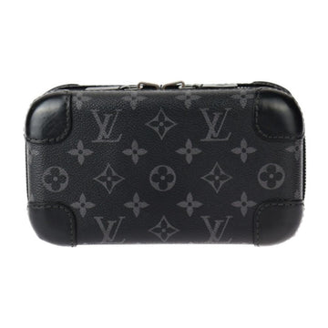 Black Fabric Louis Vuitton Shoulder Bags