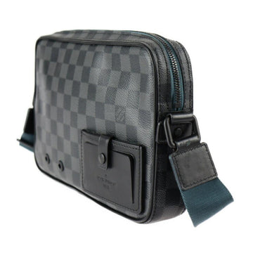 Black Fabric Louis Vuitton Shoulder Bags