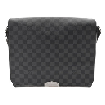 Black Fabric Louis Vuitton Shoulder Bags