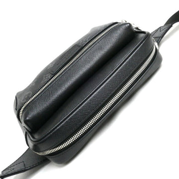 Black Fabric Louis Vuitton Bumbag