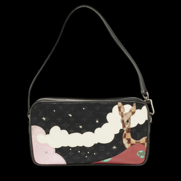Black Fur Louis Vuitton Clutch