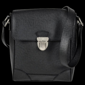 Black Leather Louis Vuitton Shoulder Bags