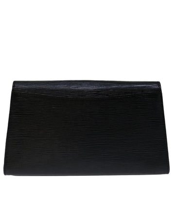 Black Leather Louis Vuitton Shoulder Bags