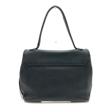 Black Leather Louis Vuitton Handbag