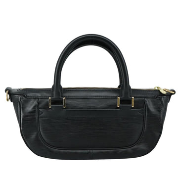 Black Leather Louis Vuitton Danura