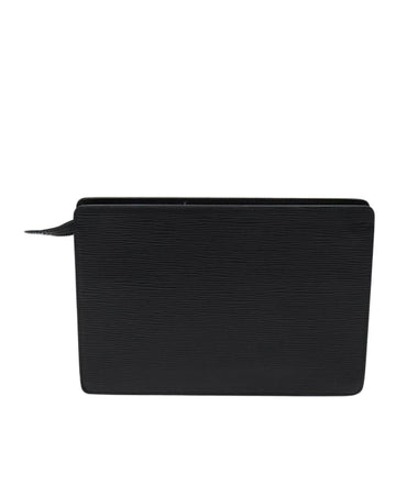 Black Leather Louis Vuitton Handbag