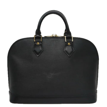 Black Leather Louis Vuitton Alma