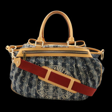 Blue Denim Louis Vuitton Cabas