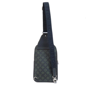 Blue Fabric Louis Vuitton Crossbody Bag