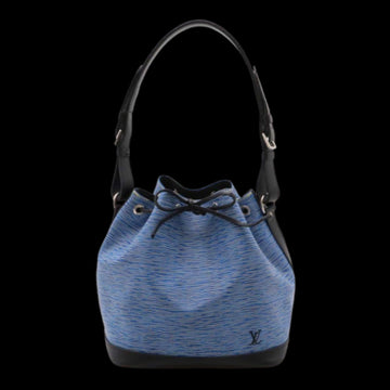Blue Leather Louis Vuitton Petit Noe