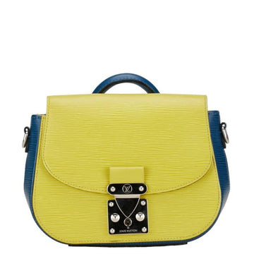 Blue Leather Louis Vuitton Handbag