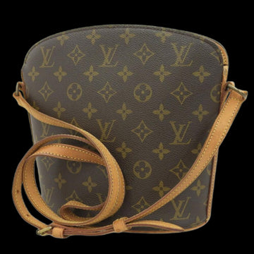Brown Canvas Louis Vuitton Drouot