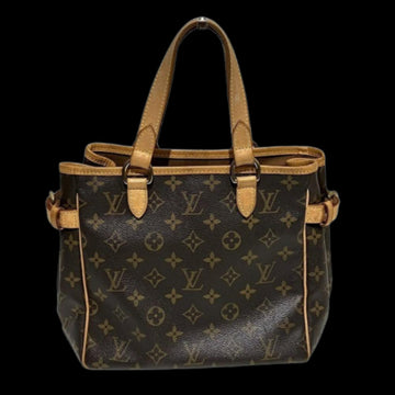 Brown Canvas Louis Vuitton Batignolles