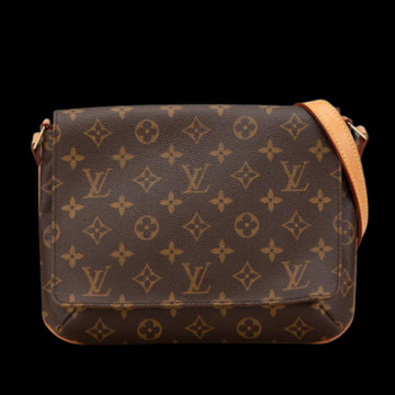 Brown Canvas Louis Vuitton Musette Tango
