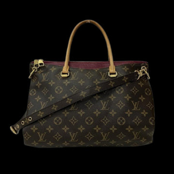 Brown Canvas Louis Vuitton Pallas