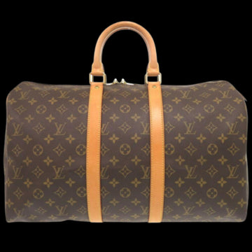 Brown Canvas Louis Vuitton Keepall