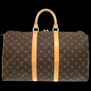 Brown Canvas Louis Vuitton Keepall