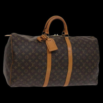 Brown Canvas Louis Vuitton Keepall