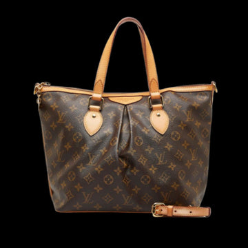 Brown Canvas Louis Vuitton Palermo