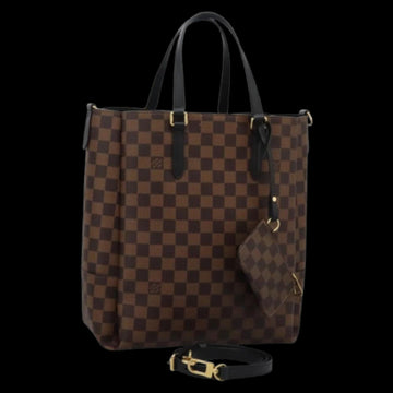 Brown Canvas Louis Vuitton Tote