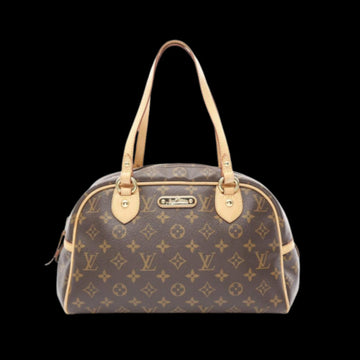 Brown Canvas Louis Vuitton Montorgueil