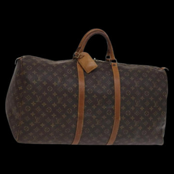 Brown Canvas Louis Vuitton Keepall