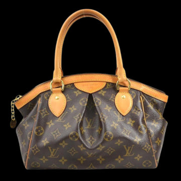 Brown Canvas Louis Vuitton Tivoli