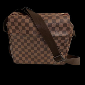 Brown Canvas Louis Vuitton Crossbody Bag