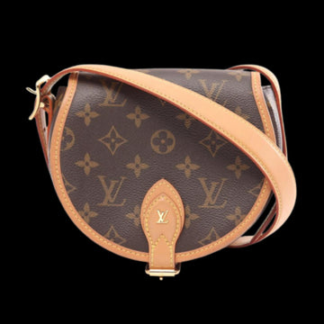 Brown Canvas Louis Vuitton Sac Tambourine