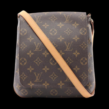 Brown Canvas Louis Vuitton Musette Salsa