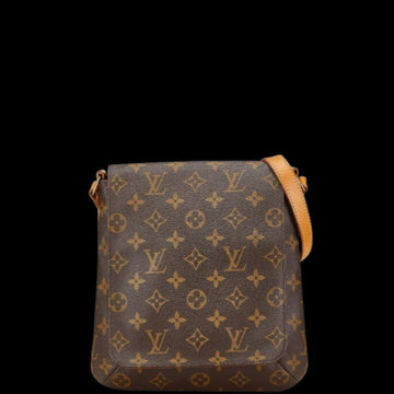 Brown Canvas Louis Vuitton Musette Salsa