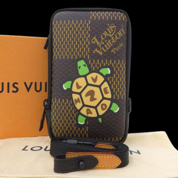 Brown Canvas Louis Vuitton Crossbody Bag