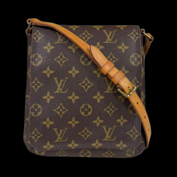 Brown Canvas Louis Vuitton Musette Salsa