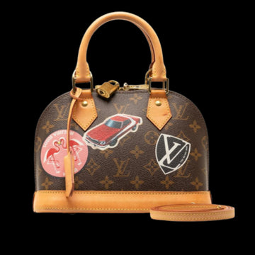 Brown Canvas Louis Vuitton Alma