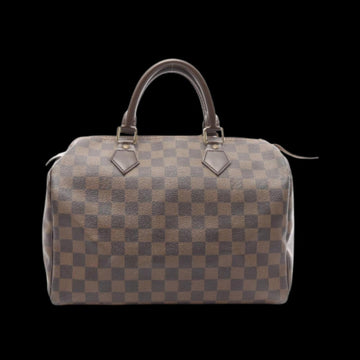 Brown Canvas Louis Vuitton Speedy